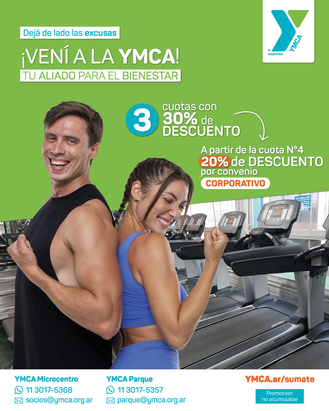 YMCA - 50% OFF